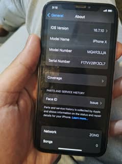 iphone x 256gb PTA approved