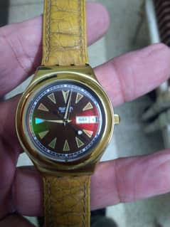 Swatch watch.