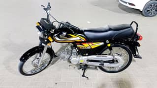 Honda CD-70 Euro2 2022 model Karachi num 1st owner Genuine condition