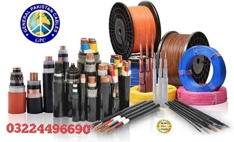 10 mm 3 core copper cables 7/52 wire 0