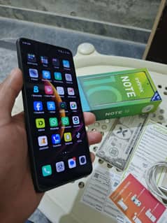 Infinix note 10 6/128 complete box mint condition