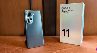 oppo reno 11 5G box open three days ago full warranty