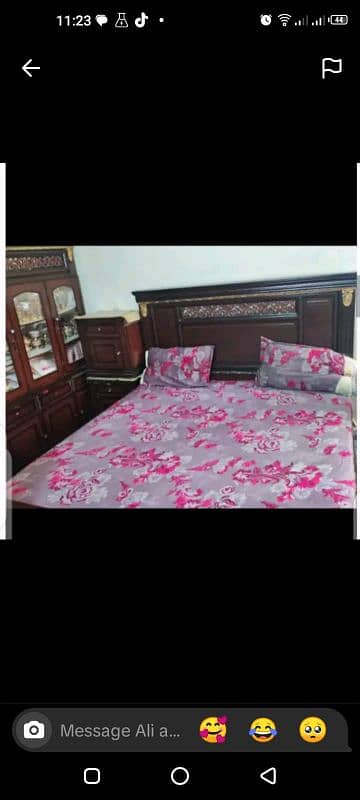 bed room set complete set h bht clearly used h good condition h 13