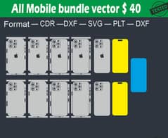 Mobile skins Cdr files Vector files