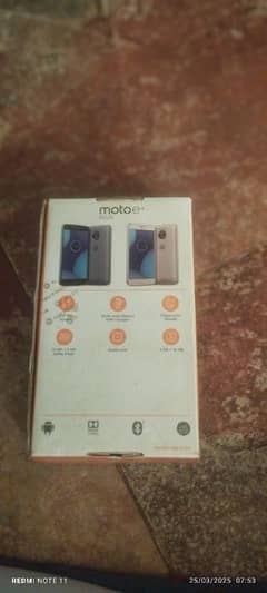 moto e 4 plus only box available for sale