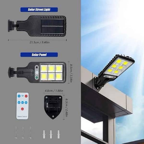 LED Solar Light Outdoor Ip68 Waterproof 108 COB 0