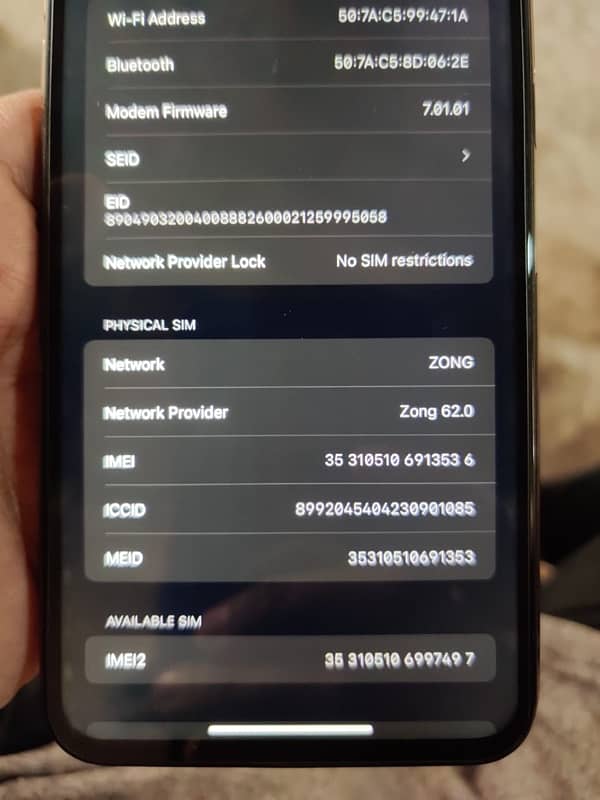 iPhone xs max 64gb 6