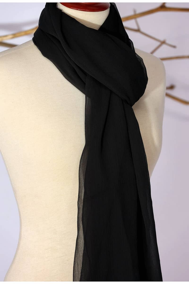 Crinkle Chiffon Stoller, Dupatta & Scarf – Soft, Lightweight & Stylish 4
