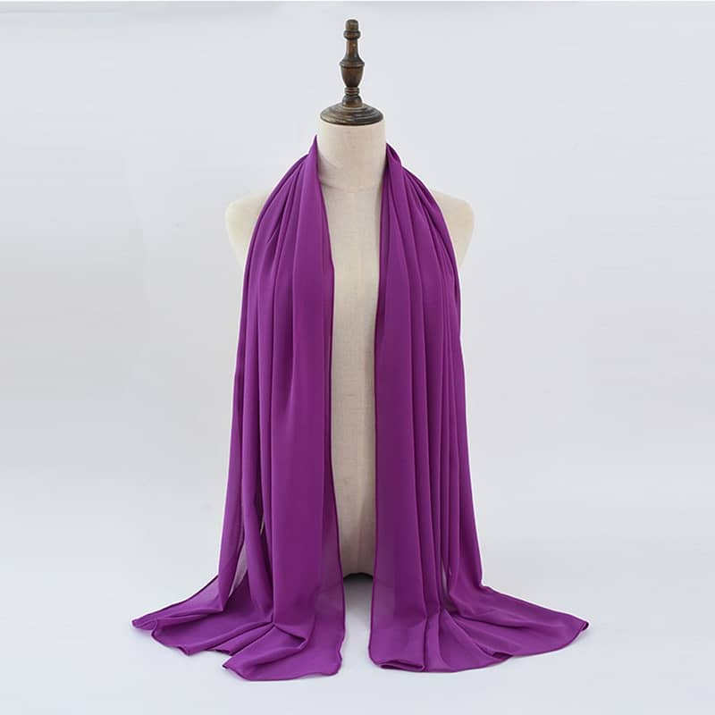 Crinkle Chiffon Stoller, Dupatta & Scarf – Soft, Lightweight & Stylish 5