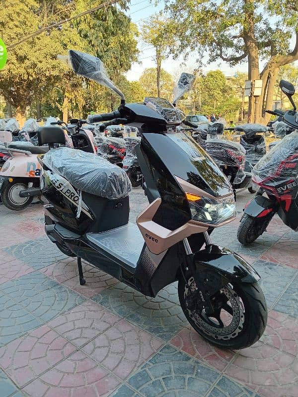 Evee S1 Pro Electric Scooty / Bike New 2025 Model on Easy Installment 1