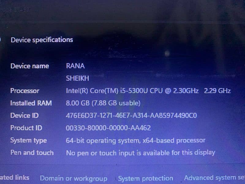 Dell e7450 4
