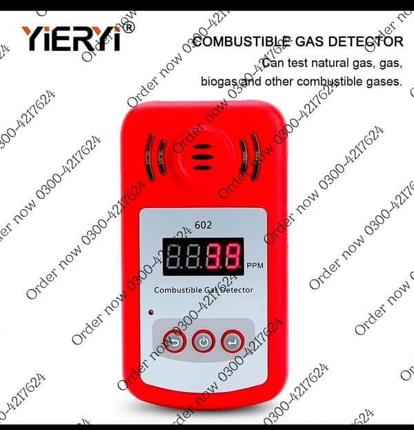 Handheld Portable Mini Gas Detector kitchen safety Determine Test 0
