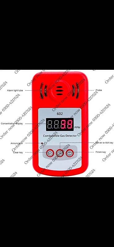 Handheld Portable Mini Gas Detector kitchen safety Determine Test 6
