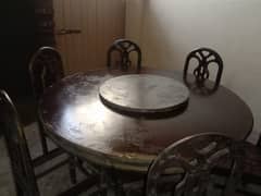 6 Chairs Dining Table