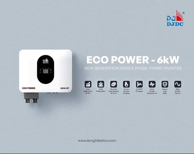 DJDC (Dongjin) IP66 Hybrid Solar Inverter Available in Peshawar 1