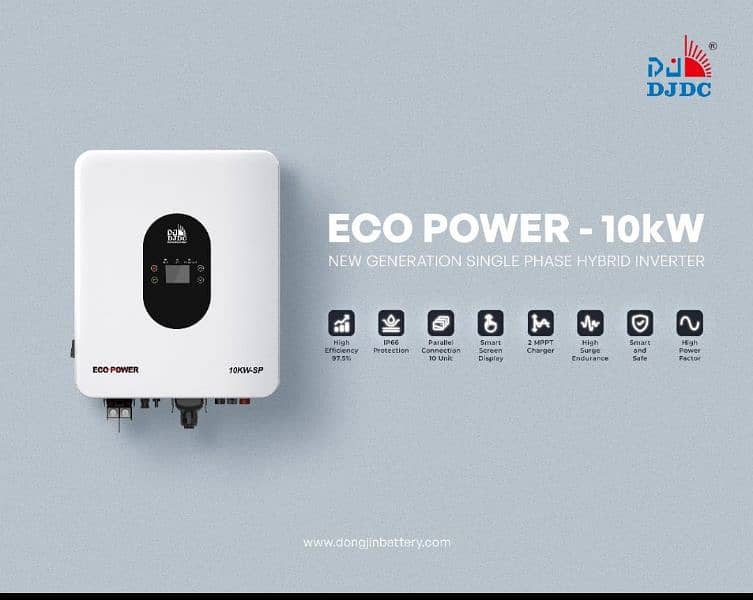 DJDC (Dongjin) IP66 Hybrid Solar Inverter Available in Peshawar 3