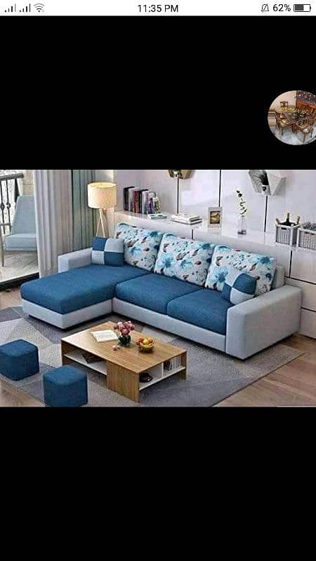 Khizar furniture Stylish sofa set Cumbed Sofa Set|Sofa Combed 3