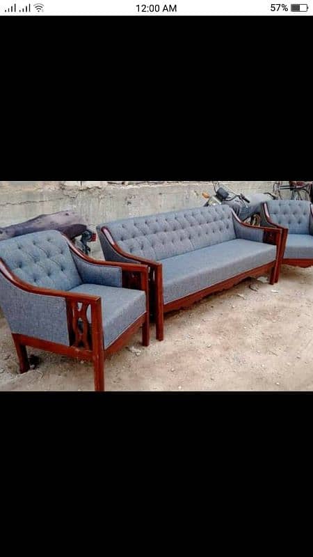 Khizar furniture Stylish sofa set Cumbed Sofa Set|Sofa Combed 5