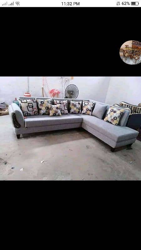 Khizar furniture Stylish sofa set Cumbed Sofa Set|Sofa Combed 7