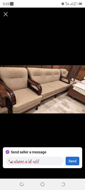 Khizar furniture Stylish sofa set Cumbed Sofa Set|Sofa Combed 12