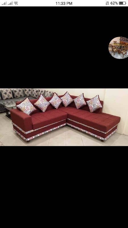 Khizar furniture Stylish sofa set Cumbed Sofa Set|Sofa Combed 13