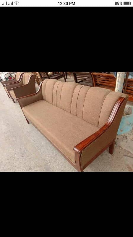 Khizar furniture Stylish sofa set Cumbed Sofa Set|Sofa Combed 16
