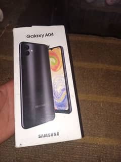 Samsung a04 all ok phone 4 64gb bhar sy ahya ha non pta ha box sath ha