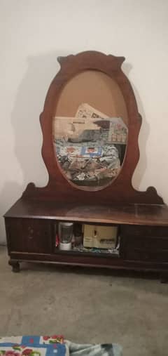 pure wooden dressing table or sofa set
