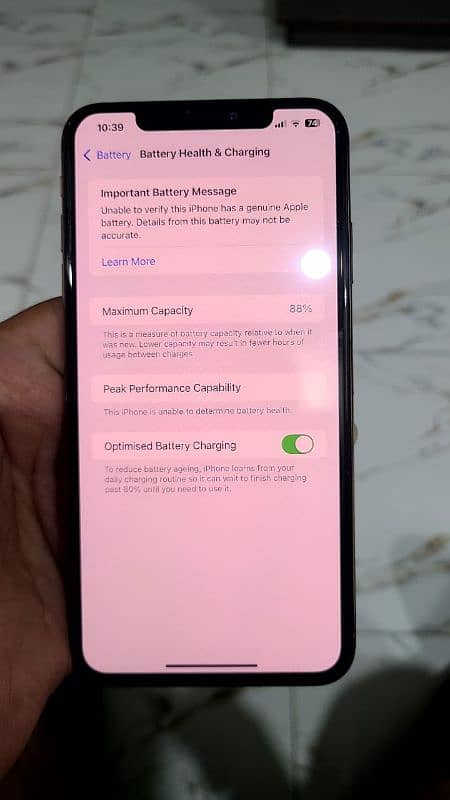 Xs Max 256GB Pta singal sim approved 5