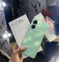 vivo y27s , 128 gb , 8+8 gb ram , new condition , 8 months warranty