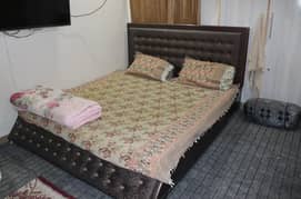 Double BED with 2 side table