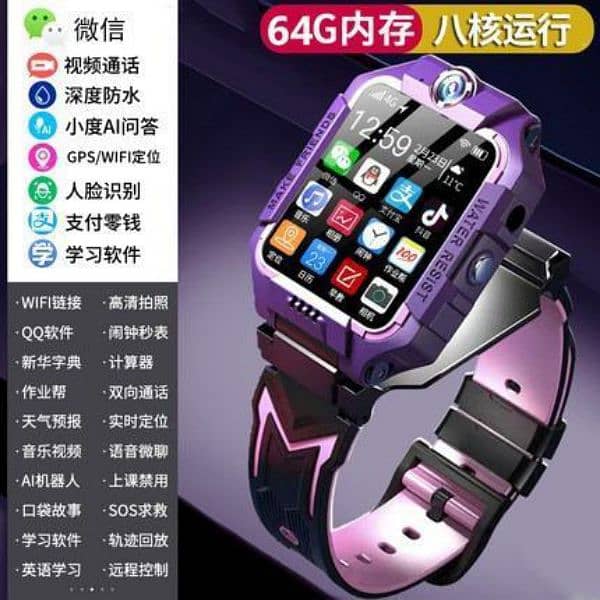 5G smart watch with camera 2