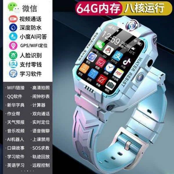 5G smart watch with camera 3