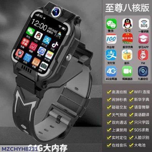 5G smart watch with camera 4