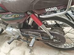 Honda CD 70 2023 model urgent sale