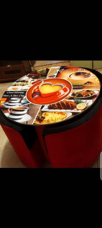 dining table 4 chair with table imported mirror 0