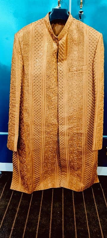 Sherwani + Kulla + 44 Sized Shoes 0