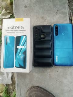 urgent sale realme 5s 4gb ram 128gb memory 03435518054