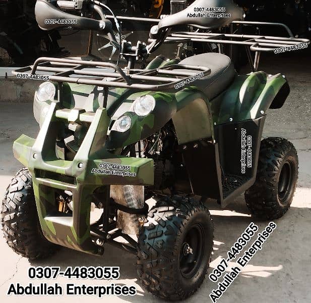 110cc China made sport jeep model ATV Quad Bike 4 sale deliver all pak 4