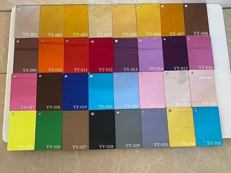 Acrylic, Polycarbonate Hollow, Acrylic Mirror, and Pvc Foam Board 4