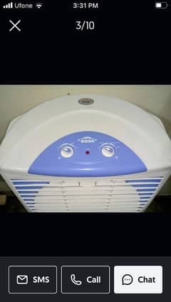 Boss room air cooler  urgent sale very good condition