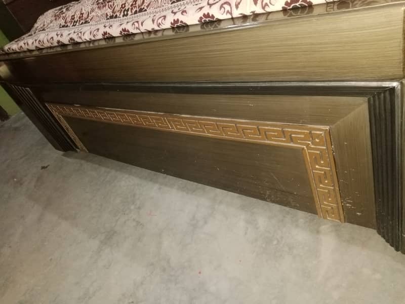 king Size Bed // Bed With Side And Dressing Table // Bed With Mattress 3