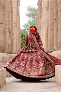 Desginer Bridal Dress/Wedding Dress/Bridal Lehnga Available For Sale