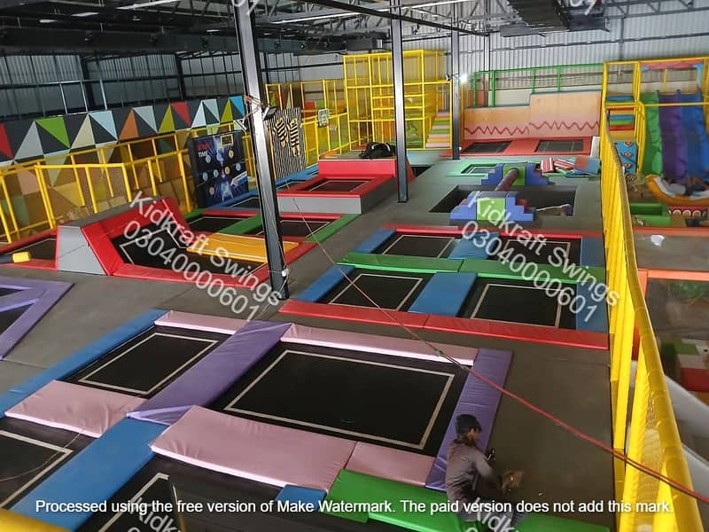 Trampoline | Jumping Pad | Round Trampoline | Kids Toy| Kids Slides 6