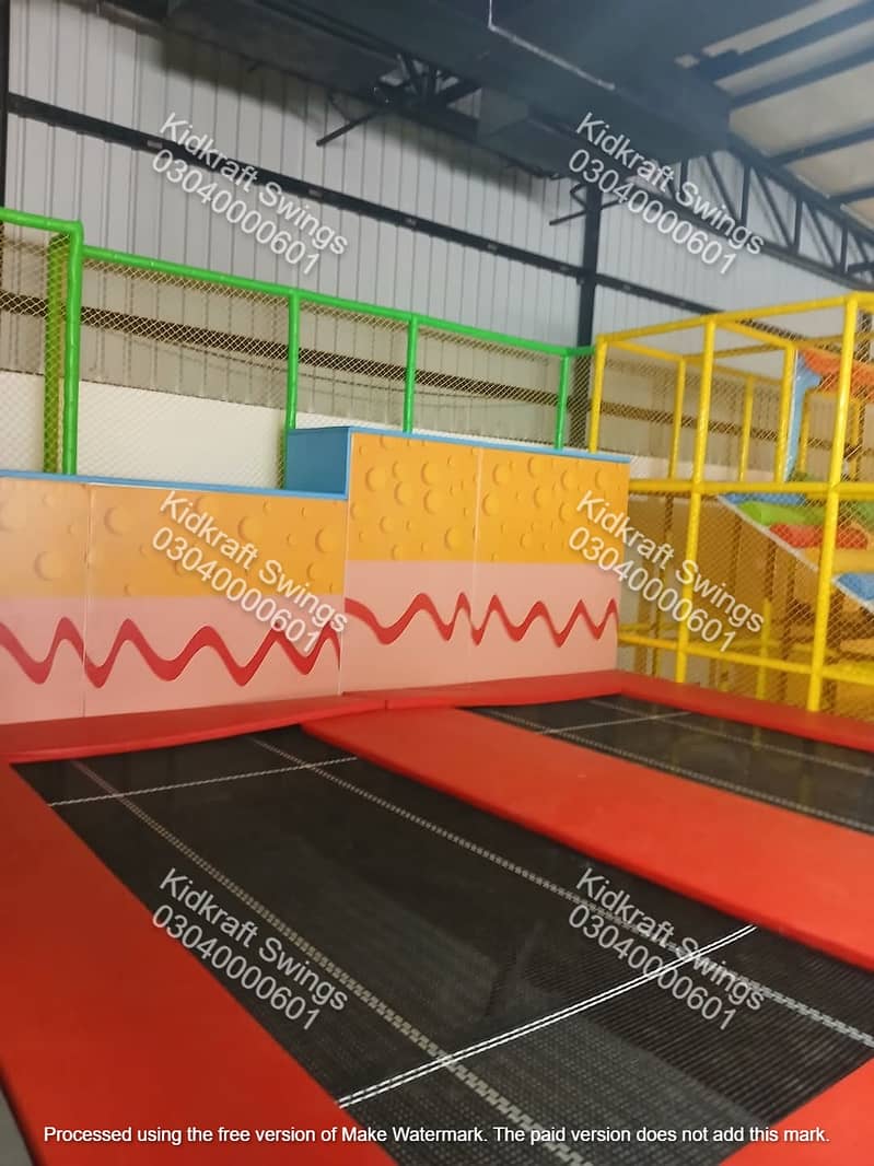 Trampoline | Jumping Pad | Round Trampoline | Kids Toy| Kids Slides 8