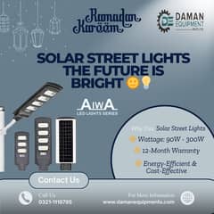 Solar Street Lights (AIWA 180watts)