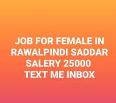 Female staff Required at Railway station Saddar Rawal pindi