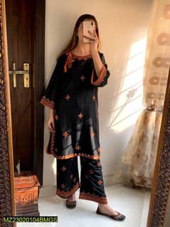 Women's Embroidered dress (Cash on delivery)(Delivery within 2 sy 5din