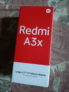 Redmi A3x two month use new condition