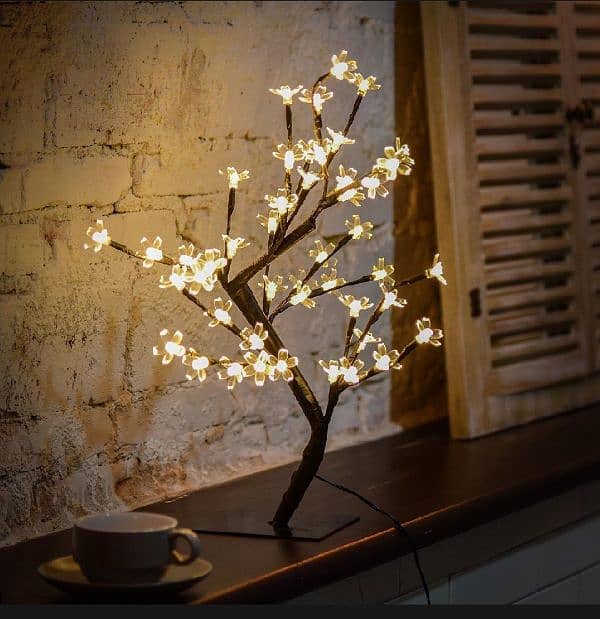 Imported quality cherry blossom table lamp 1
